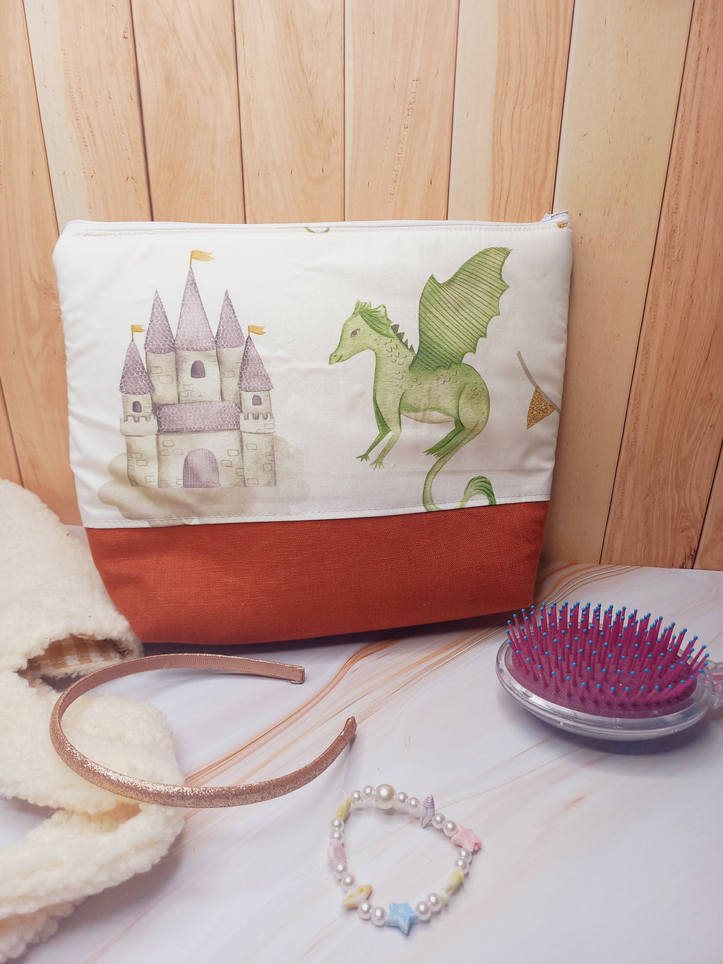 Trousse de toilette chevalier fille