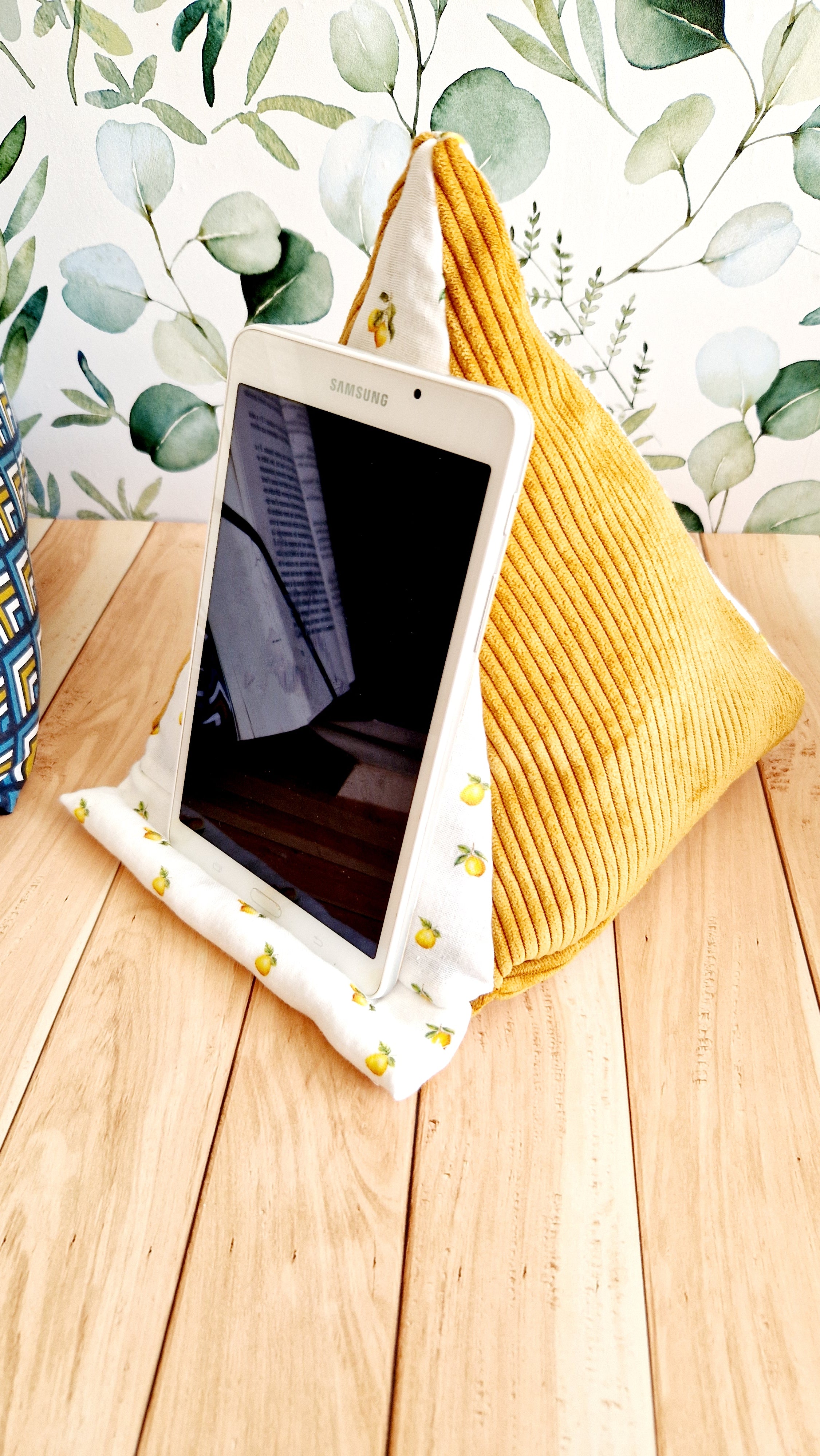 Coussin liseuse personnalisé