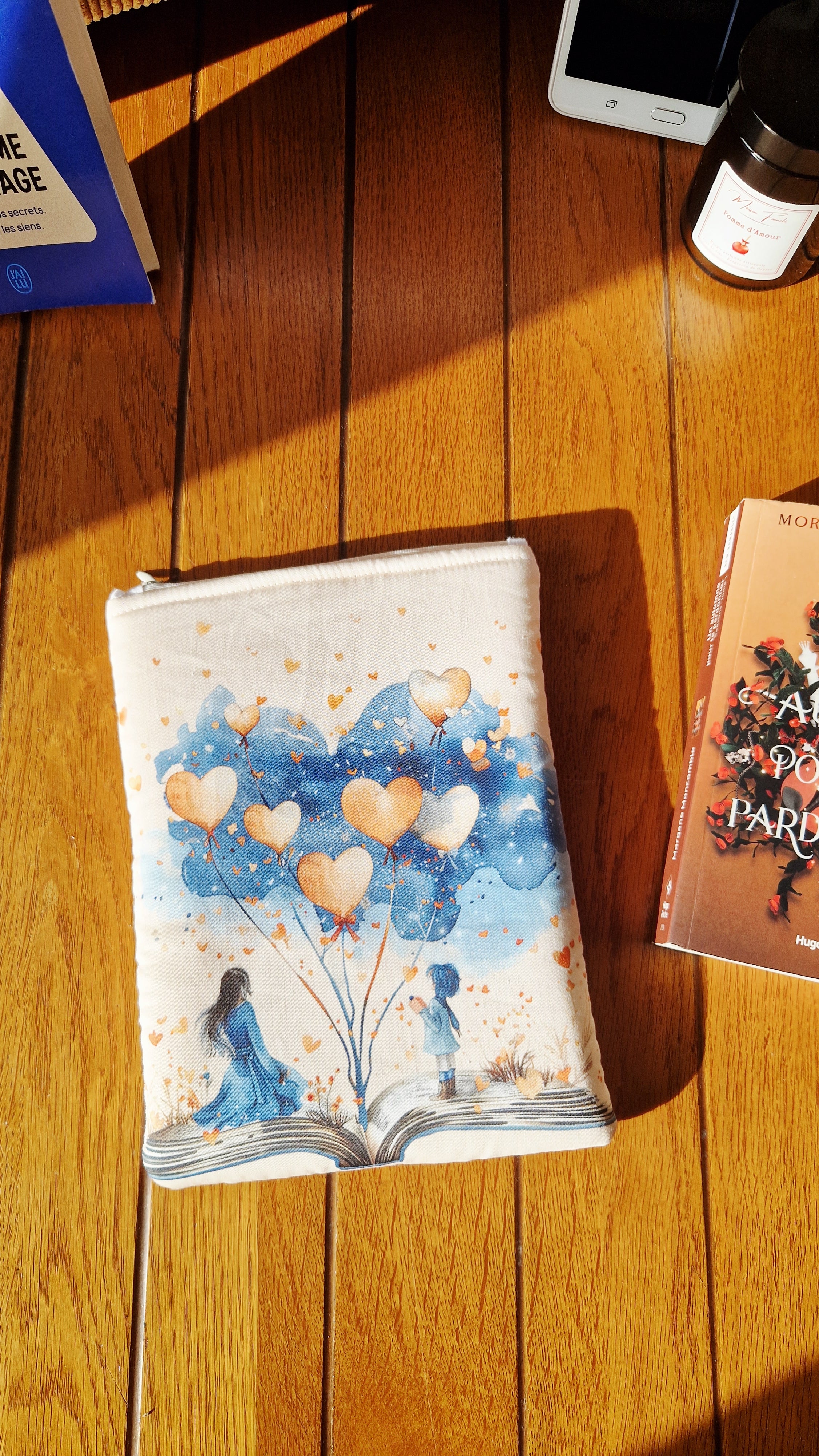 Housses à livres zippées designer au choix