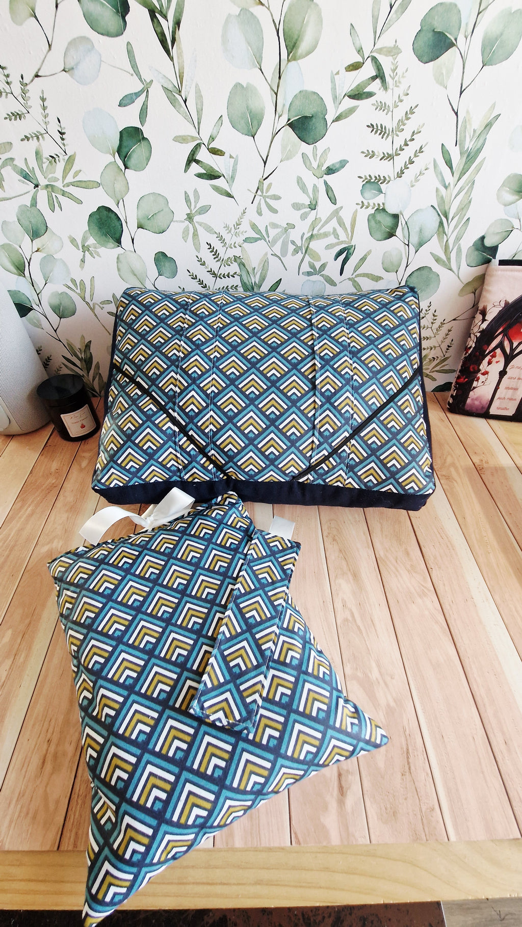 Coussin lecture personnalisé