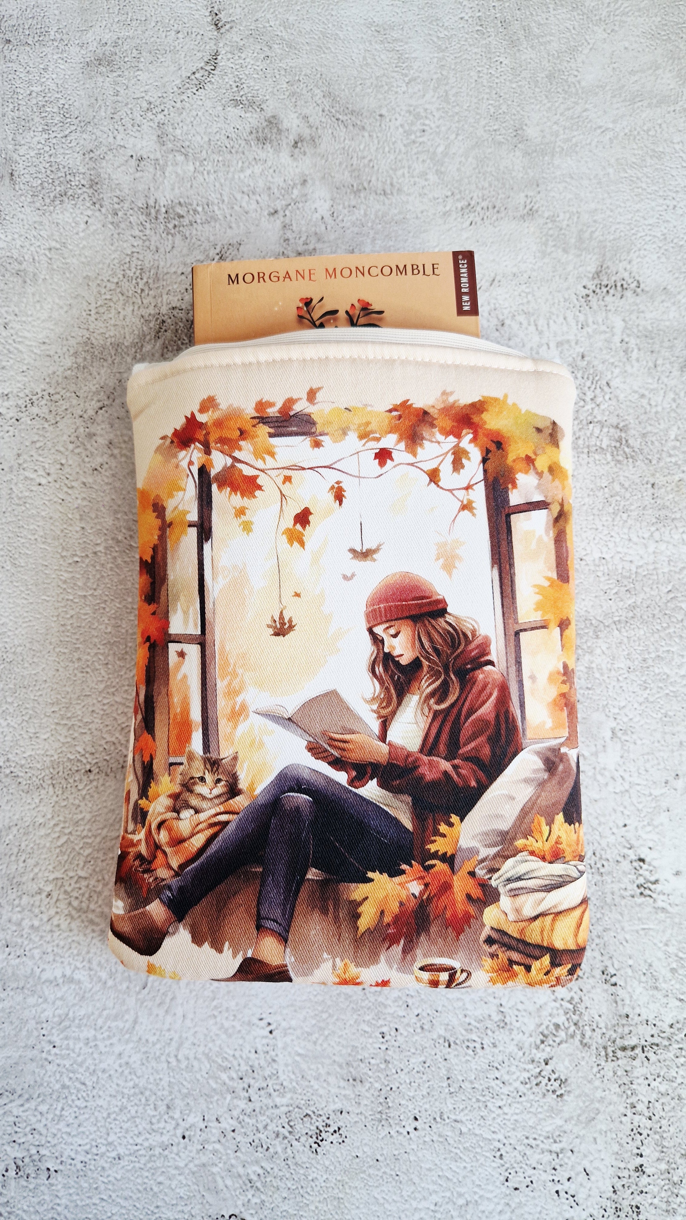 Housses à livres zippées designer au choix