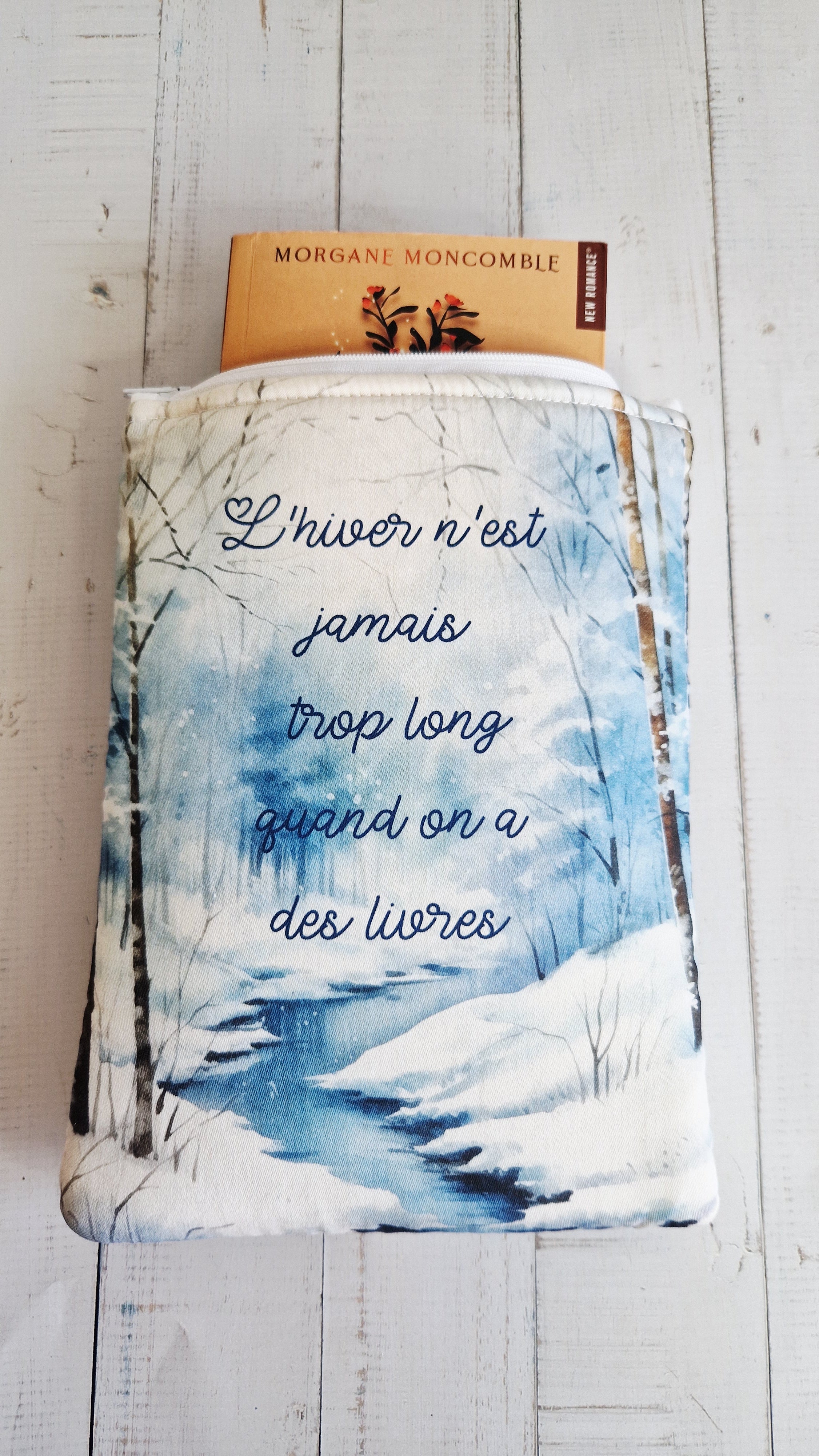 Housses à livres zippées designer au choix