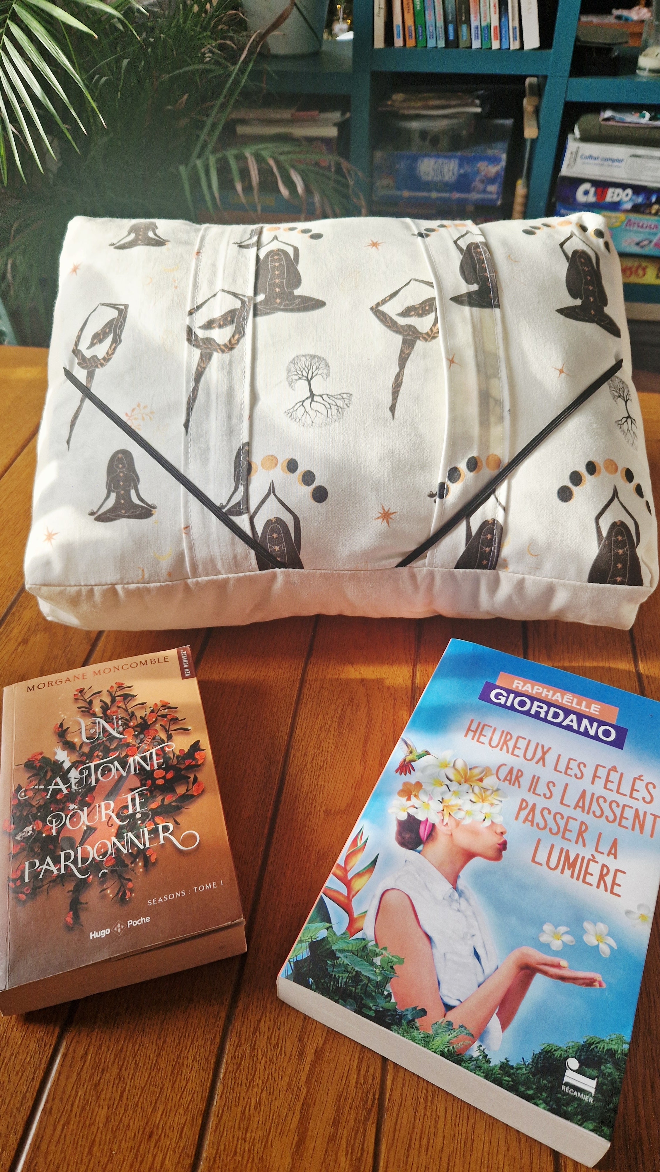 Coussin lecture yoga