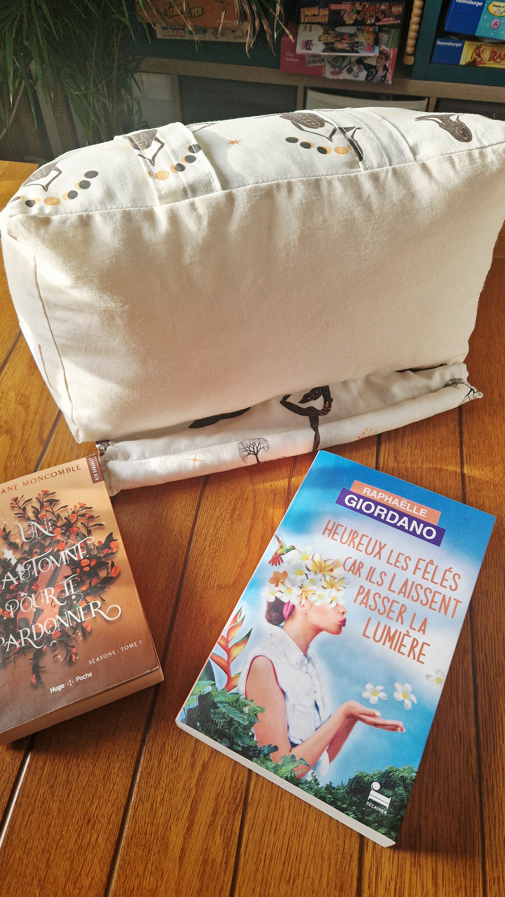 Coussin lecture yoga