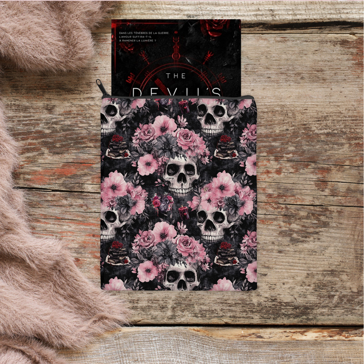 Têtes de mort roses