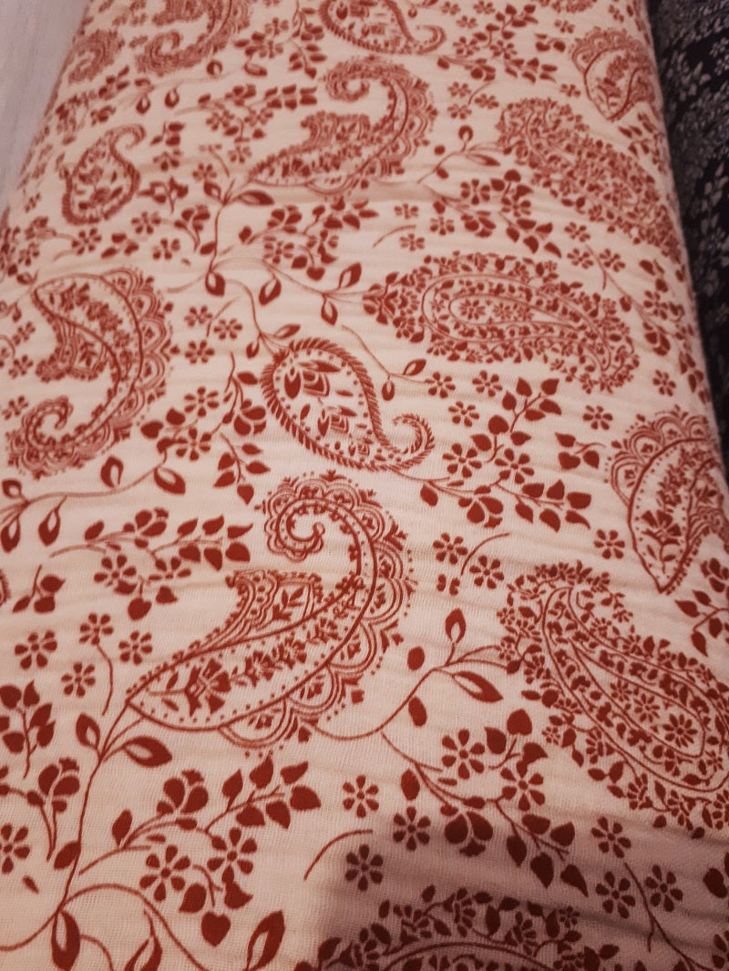 Paisley orange