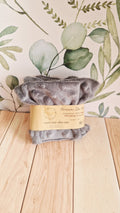 Lot 5 lingettes minky grises