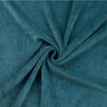 Velours bleu pétrole