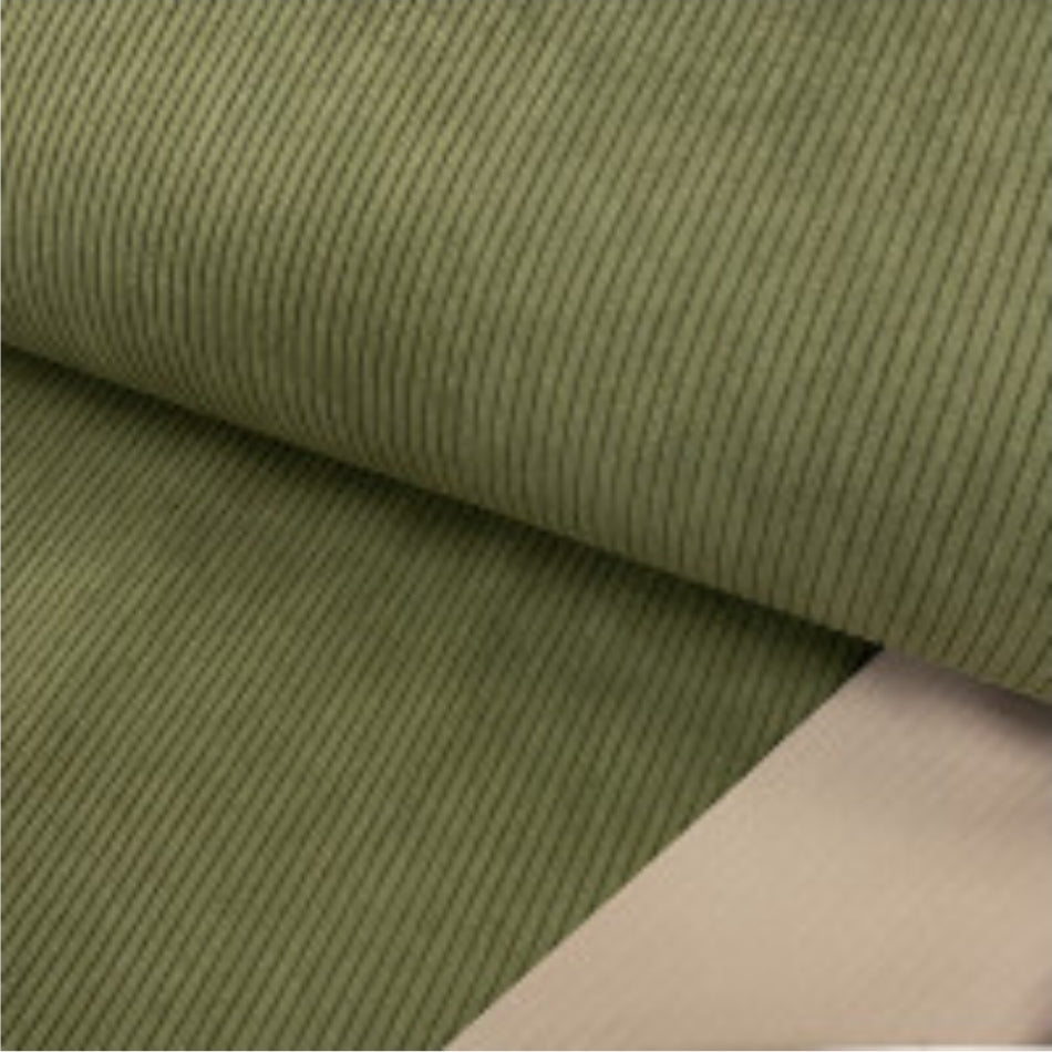 Velours vert olive