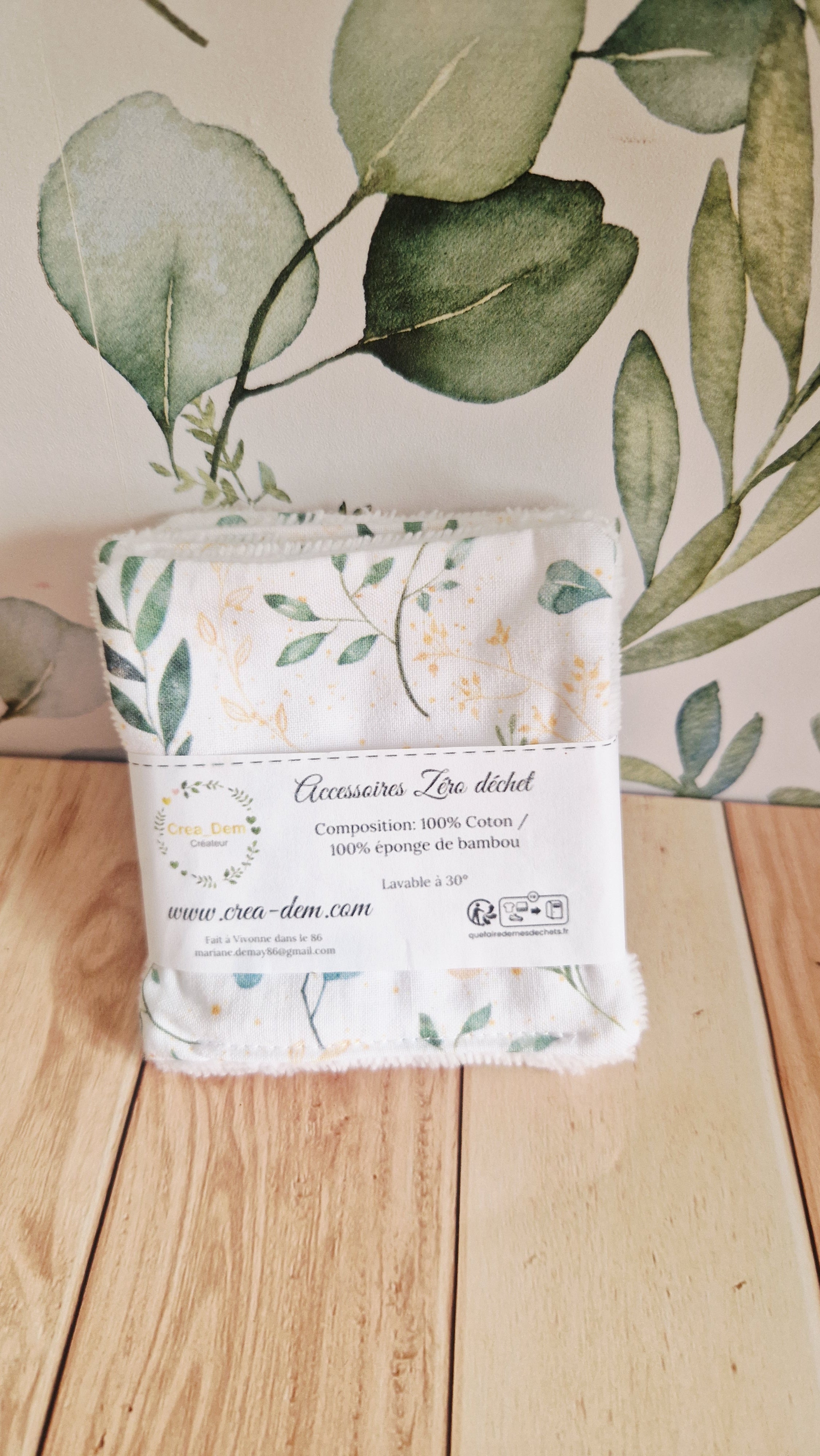 Lot 4 lingettes eucalyptus