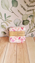 Lot 5 lingettes japonais rose