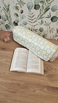 Coussin nomade marguerites vertes format brochés 2 en 1 (Copie)