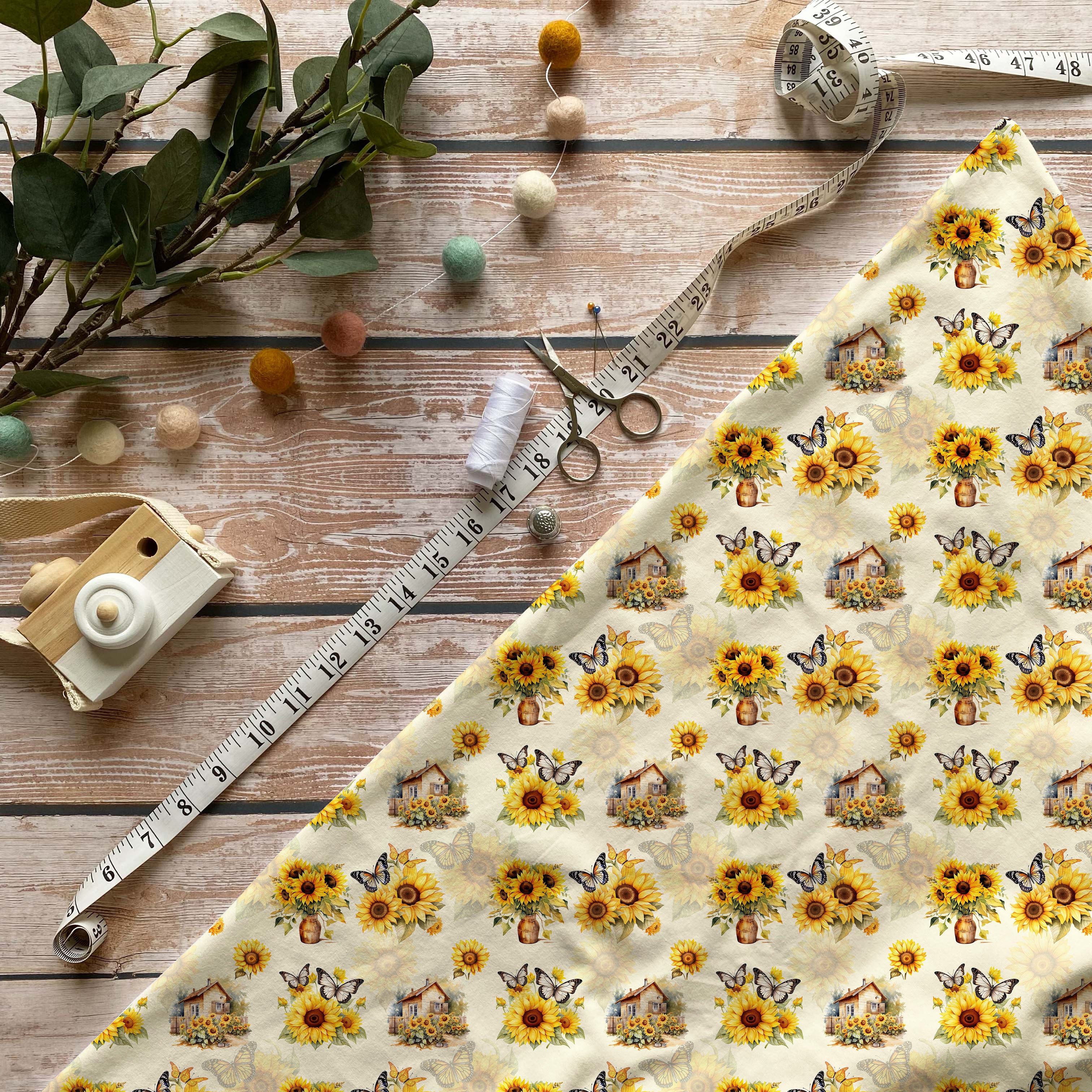 Tournesols papillons